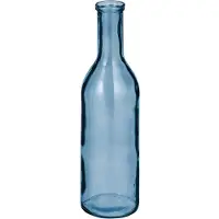 Mica Decorations Mica Flasche Rioja Glas hellblau 50 x Ø 15 cm GLO660353594