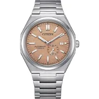 Citizen Mechanishe Silber Mit Schraube Kollektion Supertitanio - mann