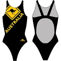 Turbo Australia Kangaroo Signal Pro Resist Badeanzug