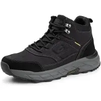 Camel active Schnürschuh mit Gripsohle in Schwarz | Gr.: 44
