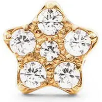 Daniel Wellington - Gold-plated single earring Star with crystals DW00400864