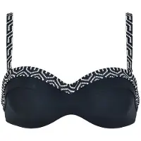 Naturana Badmode Gemoldefer Bikini BH Dames | Grösse: 42B | Farbe: Schwarz/Weiß