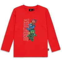 LEGO kidswear NINJAGO T-shirt – Lwtaffy 622 red (349) 116