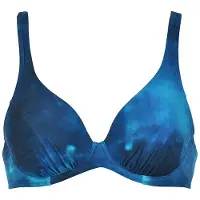 Naturana Badmode Gemoldefer Bikini BH Dames | Grösse: 38F | Farbe: Petrol