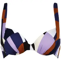 Naturana Badmode Gemoldefer Bikini BH Dames | Grösse: 40C | Farbe: Lila