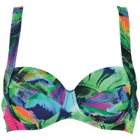 Naturana Badmode Gemoldefer Bikini BH Dames | Grösse: 38D | Farbe: Navy-Blau