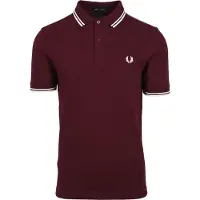 Fred perry TWIN TIPPED Burgunder
