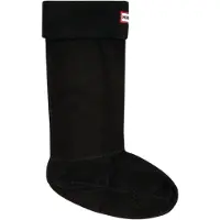 Hunter Socken Unisex Schwarz Fleece