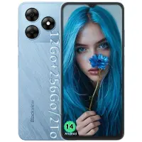 Blackview Wave 8 (Dual Sim - 6.56" - 256 GB, 4 GB RAM) Blau