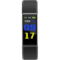 Celly TRAINERTHERMOBK Smartwatch und Sportuhr 2,44 cm (0,96") LCD Schwarz