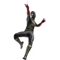 Hot toys Spider-Man: No Way Home Movie Masterpiece Actionfigur 1/6 Spider-Man (Black & Gold Suit) 30 cm