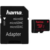 Hama 00213116, 128 GB, MicroSDXC, Klasse 3, UHS, 80 MB/s, 30 MB/s