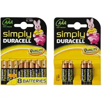 Duracell AAA Batterijen - 8 Stuks
