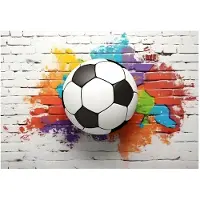 WALLARENA FOTOTAPETE Fußball Kinderzimmer 300x210