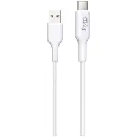 Jaym , USB-C / USB Kabel 2.4A Laden und Synchronisation 2m, Weiß