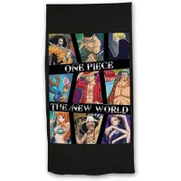 Aymax ONE PIECE - The New World - Serviette de Plage 100% Polyester 70x140cm