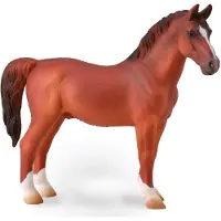Collecta Hengst Hackney Kastanienbraun Xl Figur Braun 3-6 Years Braun 3-6 Years