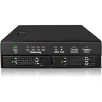 Icy Dock ToughArmor 2x 2.5"SATA HDD/SSD RAID 1 & JBOD Wechselrahmen