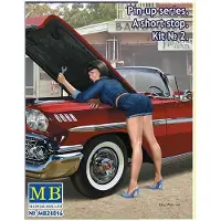 Master Box Pin-up series.A short stop.Kit No.2