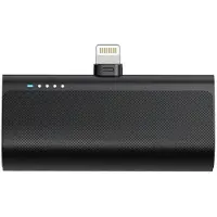 Blue Star powerbank 5000 mAh z wbudowanym złączem Lightning 2,1A W0556P czarny