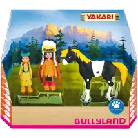 BULLYLAND Yakari Geschenkset, 3 Jahr(e), Mehrfarbig, Thermoplastisches Elastomer (TPE)