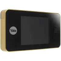 Yale Digitaler Türspion DDV 500, 3,2" Display, Messing