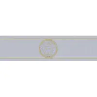 Profhome 935225-GU Exklusive Luxus Tapete Ornament glänzend Gold 0,65 m2 0,13 m x 5,00 m 0,65 m2 Gold
