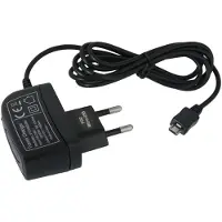 Avizar , Wandladegerät mit Micro-USB Anschluss 1000 mAh, Schwarz