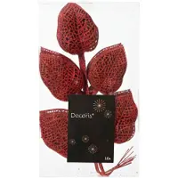 Molecule Spray plc l2b16h36 cm Weihnachten rot 10pcs Weihnachten (rood)
