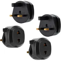 Intirilife Steckdosenadapter UK Typ G auf USA Typ A