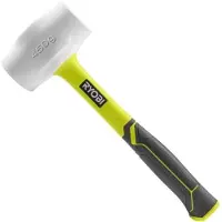 Ryobi RHHM450W Anti-Rebound-Hammer, Stahlkopf, Holzgriff, 450 g