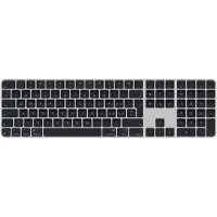 Apple Magic, Verkabelt & Kabellos, USB + Bluetooth, QWERTZ, Schwarz
