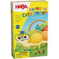 Haba Regenbogen Raupe Spiel - buntes Kinderspiel für Spaß