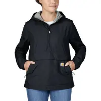 Carhartt Outdoorjacke "Anorak", Damen, Gr. XS, schwarz, Obermaterial: 100% Polyester PES., Jacken Outdoorjacke