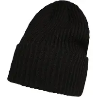 Pieces Strickmütze in Schwarz - onesize