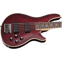 Schecter Omen Extreme-5 Bassgitarre Black Cherry