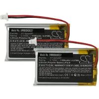 VHBW 2x Akku kompatibel mit Sena 30K, 30K SP46, 50S Wireless Headset Kopfhörer (1100 mAh, 3,7 V, Li-Polymer)