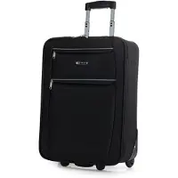 Itaca Unisex. T71950-01 Reisekoffer mit 2 Rädern T71950 schwarz -55x39x18cm (OSFA), Lässig, Polyester