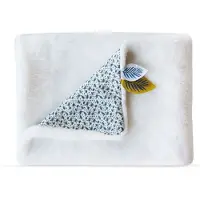 Doudou et Compagnie Koala Babydecke, weiss 75x100cm **