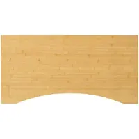 vidaXL Schreibtischplatte 110x55x4 cm Bambus