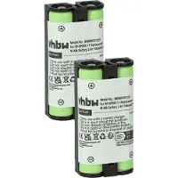 VHBW 2x Akku Ersatz für Sony 9-885-216-11, 9-885-216-12, BP-HP800-11, 9-885-218-43 für Wireless Headset Kopfhörer (700 mAh, 2,4 V, NiMH)