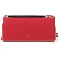 Livoo DOD168RC, 1 Scheibe(n), Rot, Polypropylen (PP), 750 W, 900 W, 385 mm