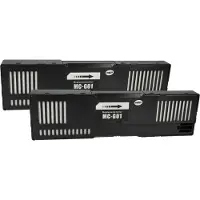 VHBW 2x Resttintenbehälter Ersatz für Canon MC-G01, 4628C001 für Tintenstrahldrucker - Wartungsbox