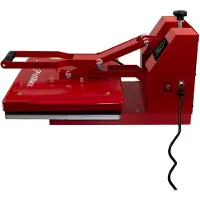 MonsterShop Transferpresse 38 x 38cm & 1350mm Vinyl-Schneideplotter im Set