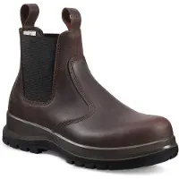 Carhartt Sicherheitsstiefel Carter Chelsea Boot Herren Dark Brown-Schuhgröße 45
