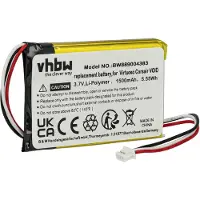 VHBW Akku kompatibel mit Corsair HS70, HS75 XB, HS70 SE Wireless Headset Kopfhörer (1500 mAh, 3,7 V, Li-Polymer)