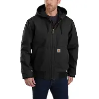 Carhartt Washed Duck Active Jac black (BLK) XL REG