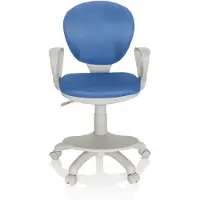 Hjh OFFICE KID COLOUR G1 - Kinderdrehstuhl Blau / Grau