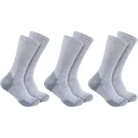 Carhartt Midweight Cotton Blend Crew Socken - 3er Pack