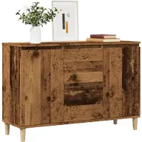 vidaXL Sideboard Altholz-Optik 102x35x70 cm Holzwerkstoff
